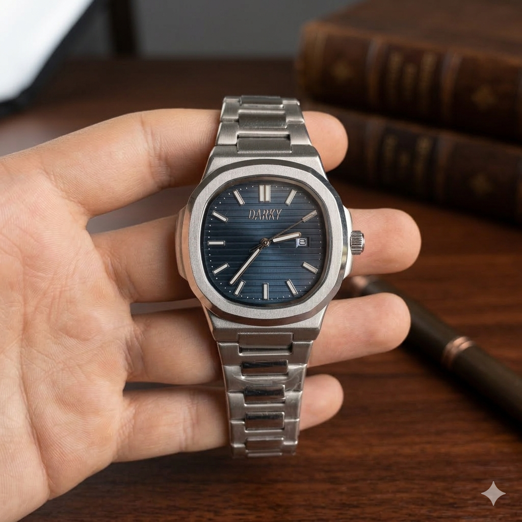 Yüzükçü ™️Nautilus Model Quartz Erkek Kol Saati