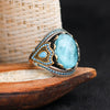 Paraiba Taşlı Erkek Yüzük (SS-073)