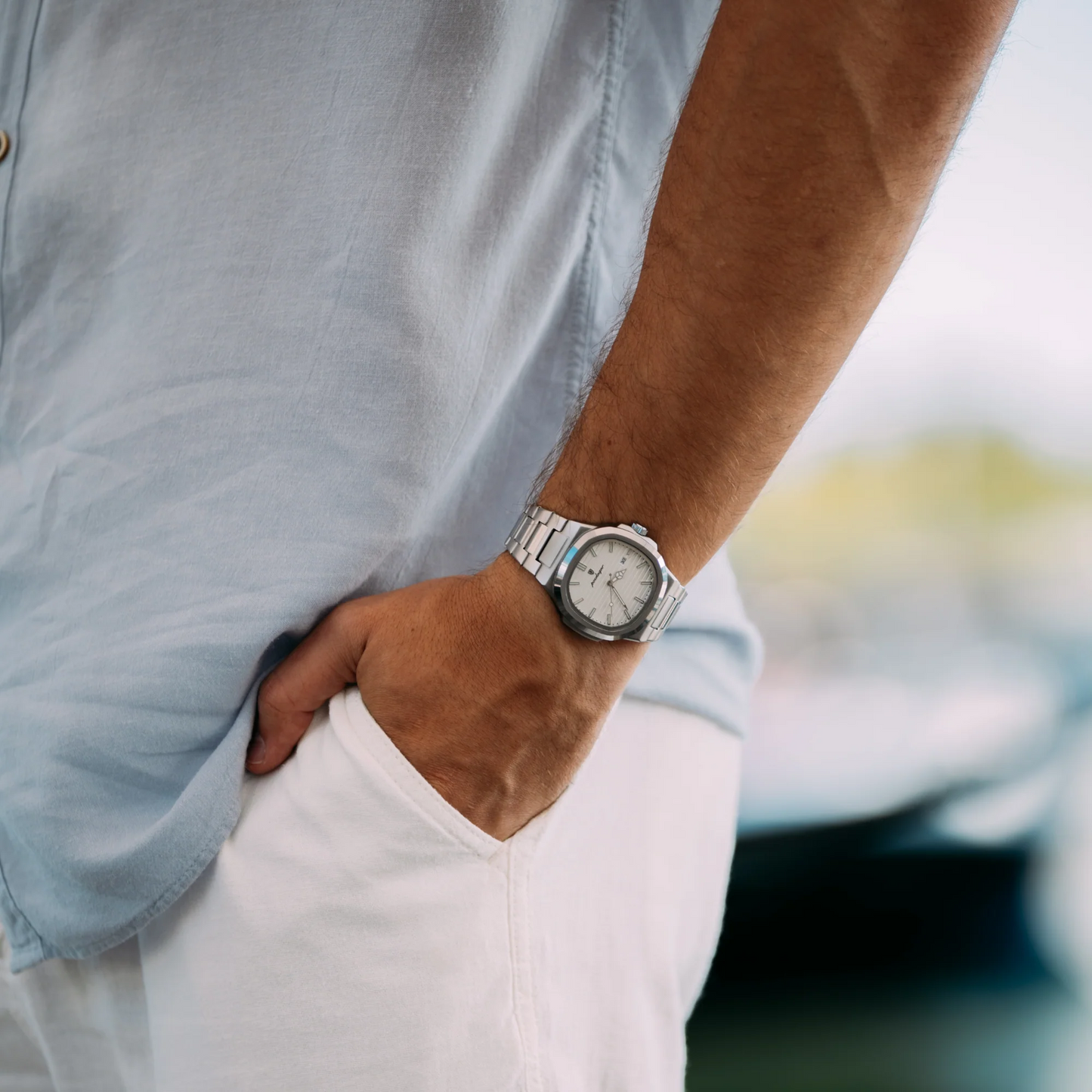 Yüzükçü ™️Nautilus Model Quartz Erkek Kol Saati